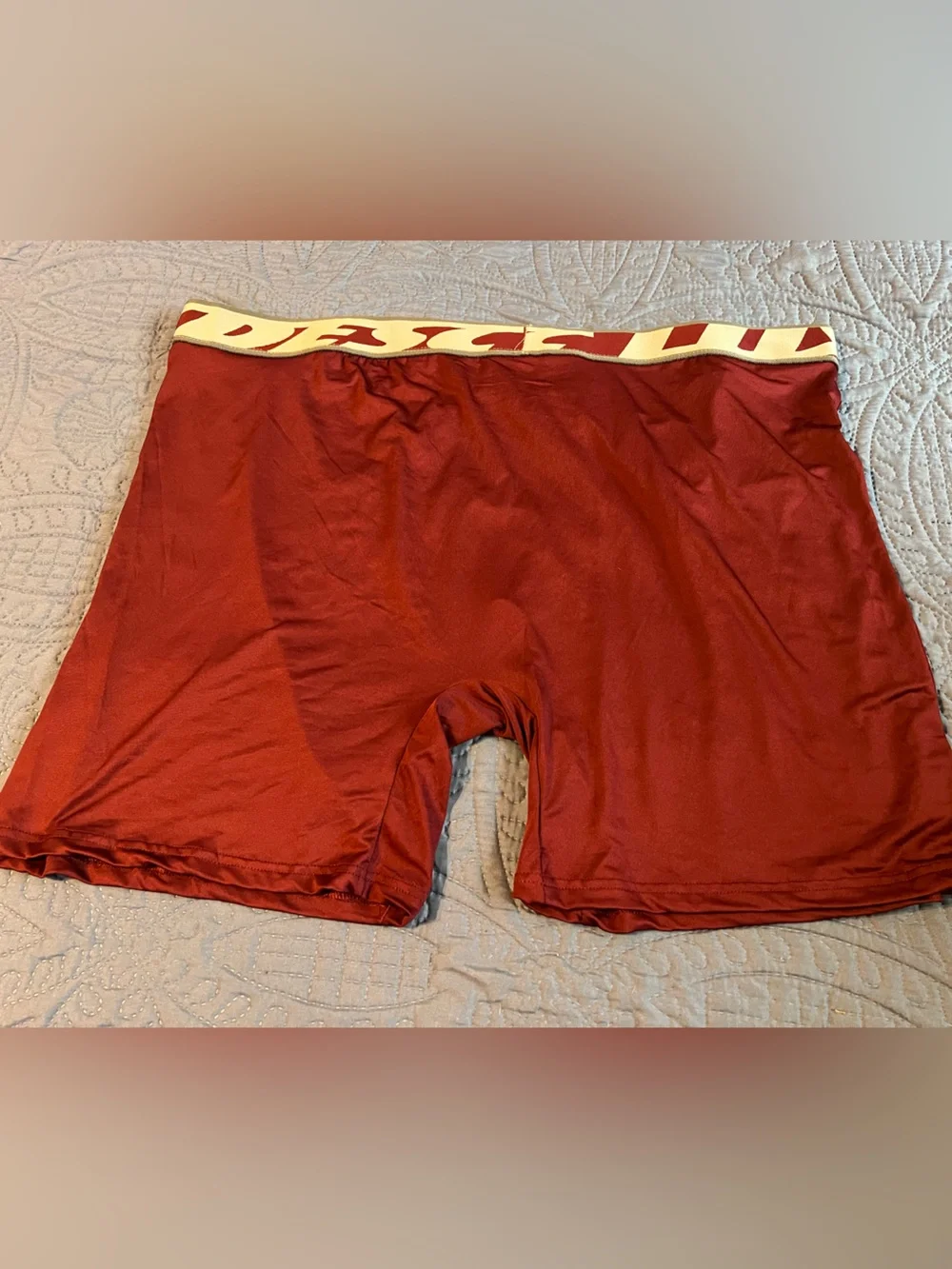 Men's Performance Boxer Briefs - Burgundy 4 Pair